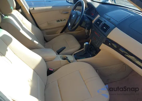 2008 BMW X3 3.0Si from USA, damaged, VIN WBXPC93448WJ07024